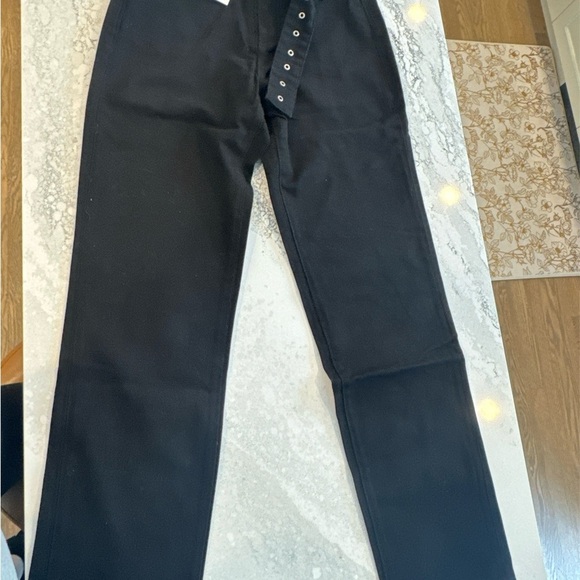 WeWoreWhat Black Straight Leg Jeans - Picture 4 of 9